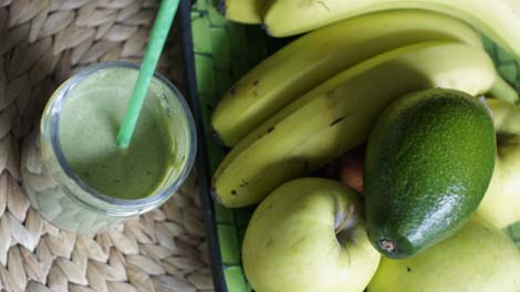 zielony koktajl oczyszczający